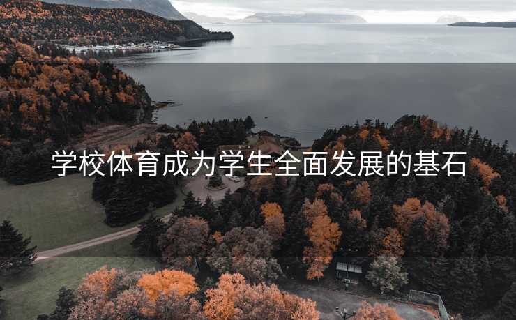学校体育成为学生全面发展的基石