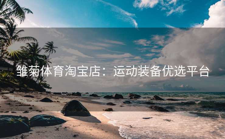 雏菊体育淘宝店：运动装备优选平台