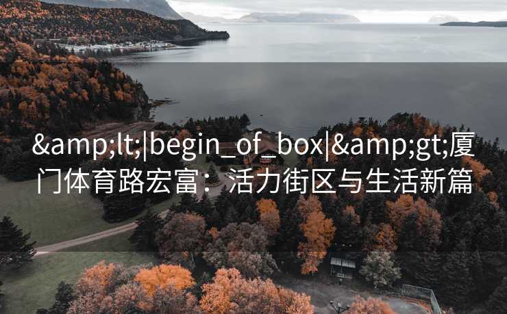 &lt;|begin_of_box|&gt;厦门体育路宏富：活力街区与生活新篇